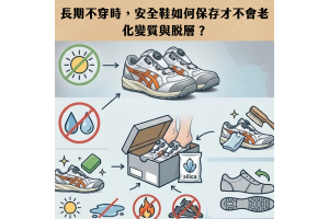 【收納技巧】長期不穿時，安全鞋如何保存才不會老化變質與脫層？