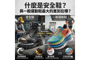 什麼是安全鞋？與一般運動鞋最大的差別在哪？