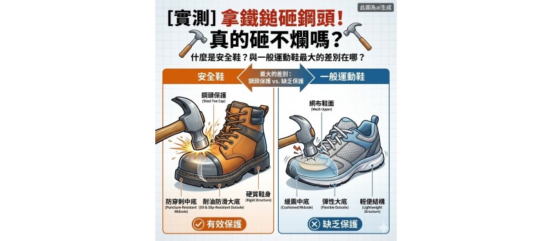 [實測] 拿鐵鎚砸鋼頭！真的砸不爛嗎？