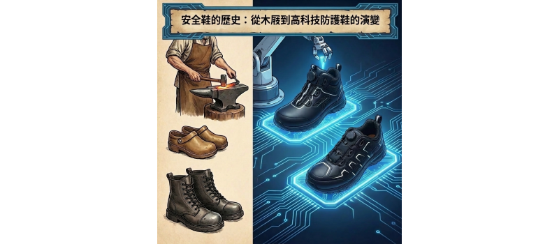 【安全鞋的歷史：從重裝鐵頭到高科技「產業運動員」的演變】