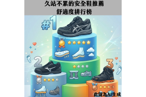 久站不累的安全鞋推薦｜舒適度排行榜