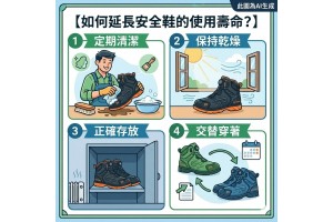 如何延長安全鞋的使用壽命? 如何延長安全鞋的使用壽命?