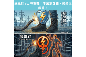 絕緣鞋 vs. 導電鞋：千萬別穿錯，後果很嚴重！
