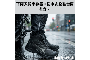 防水安全鞋怎麼選？
