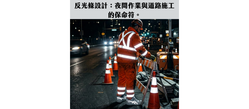 反光條設計：夜間作業與道路施工的保命符