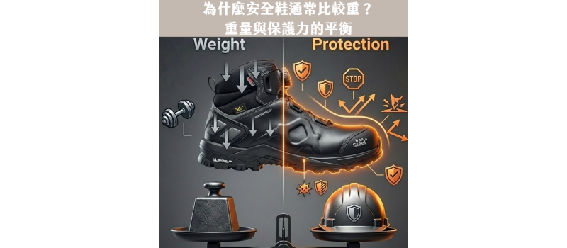 為什麼安全鞋通常比較重？重量與保護力的平衡