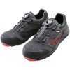 Mizuno_美津濃黑紅透氣BOA安全防護鞋F1GA225209