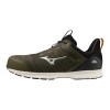 MIZUNO美津濃_軍綠鞋帶超輕量二代透氣防護鞋F1GA257036