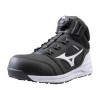 Mizuno美津濃_黑白高筒BOA工作防護鞋F1GA234009