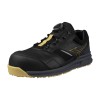 Mizuno美津濃_銳兒黑金色4E超寬楦防潑水防護鞋F1GA247609