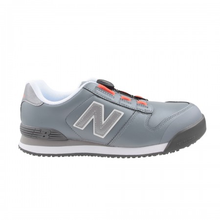 NewBalance_BOSTON灰色旋鈕安全防護鞋BS818-GRY