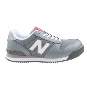 NewBalance_PORTLAND灰色鞋帶安全防護鞋PL881-GRY