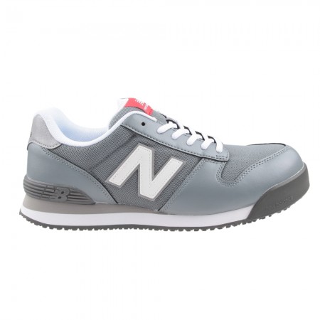 NewBalance_PORTLAND灰色鞋帶安全防護鞋PL881-GRY